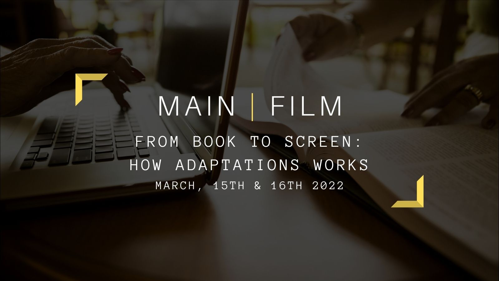 From book to screen : How adaptations works | In-person