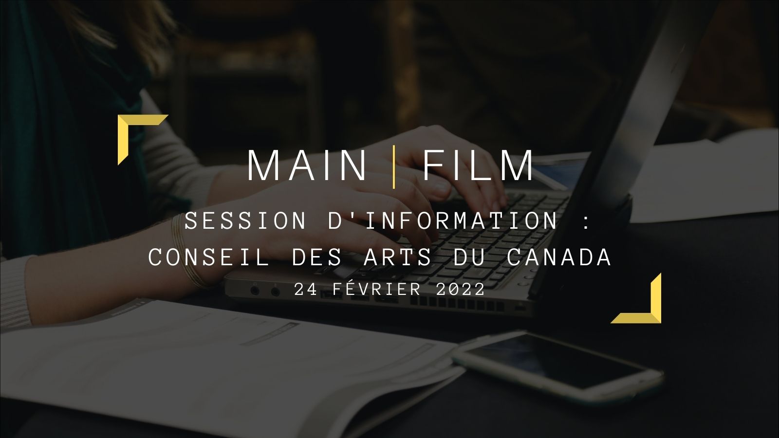 Session d'information Conseil des Arts du Canada | En ligne