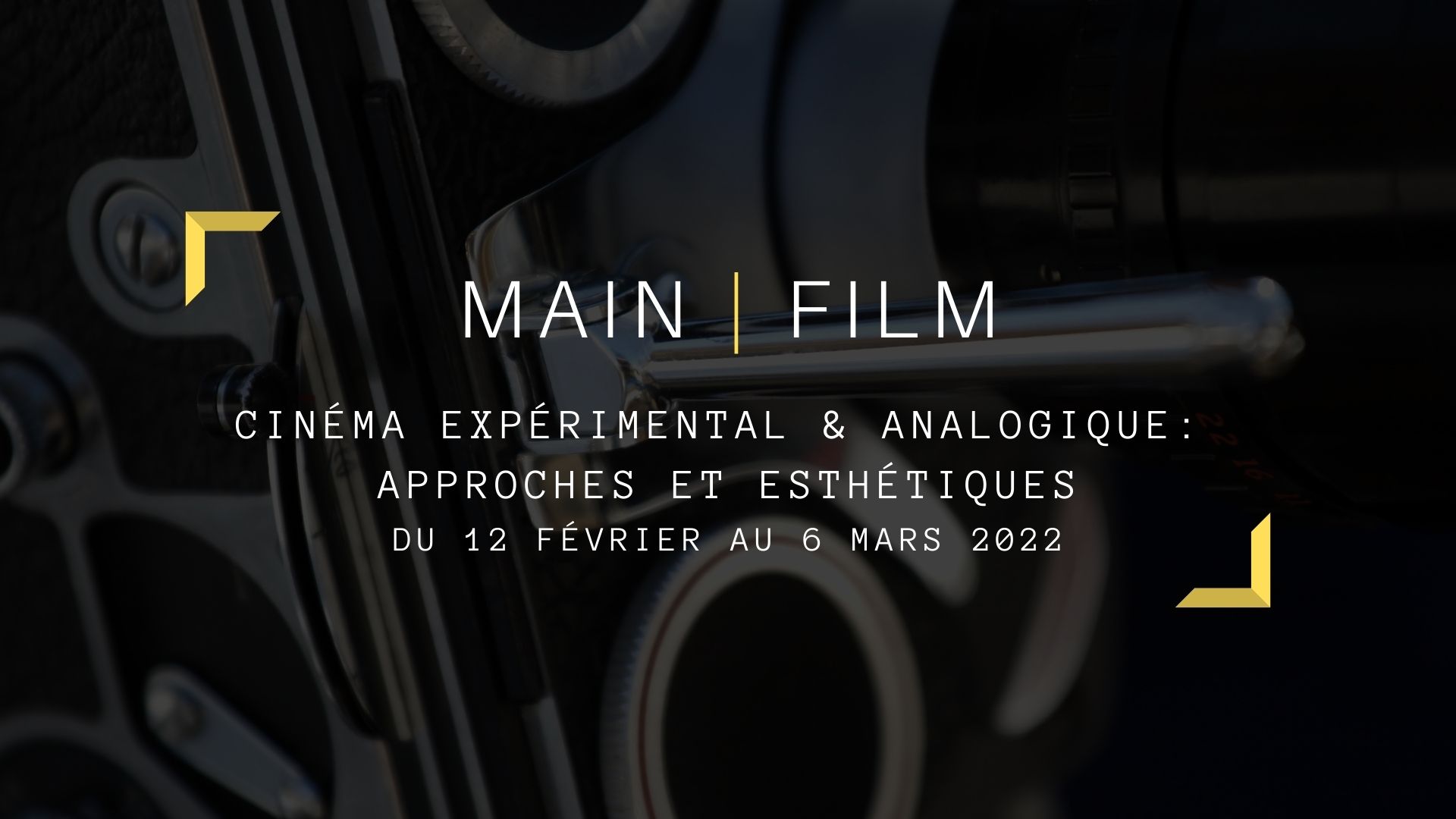 Cinéma expérimental et analogique : approches et esthétiques | En présentiel