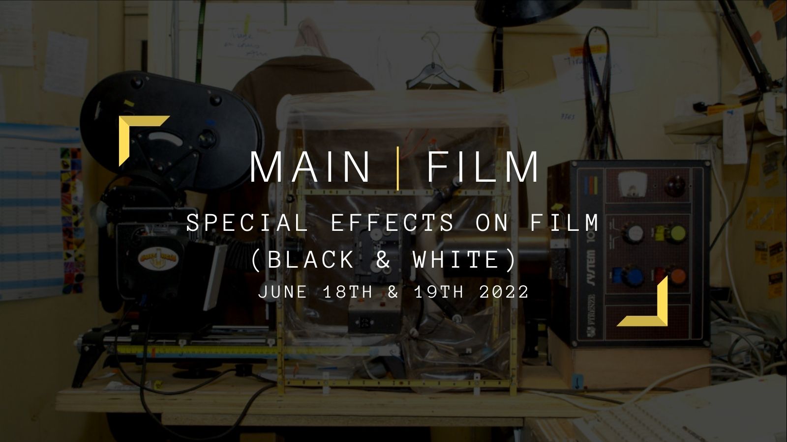 Special effects on film (Black & White) | In-person