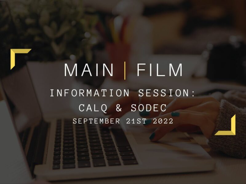 Information Session: CALQ & SODEC | Online