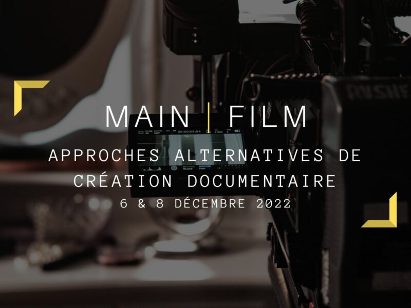 Approches alternatives de création documentaire | En présentiel