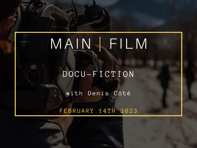 Docu-fiction | In person