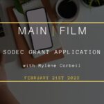 SODEC grant application | In person