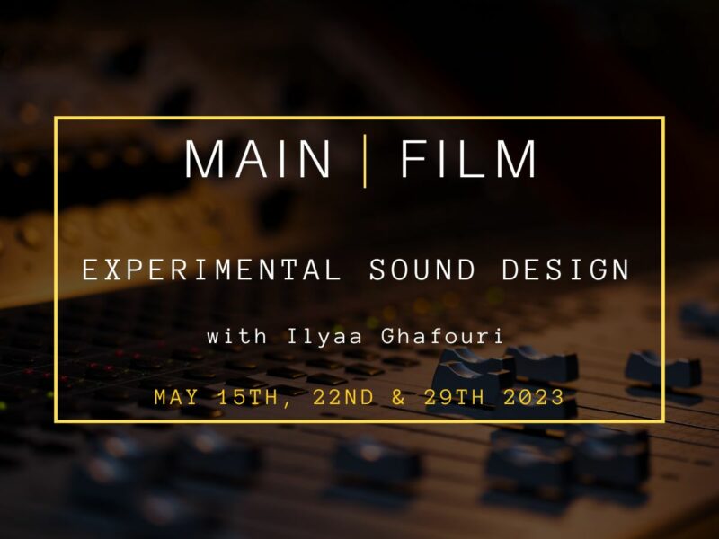 Experimental Sound Design | In-person