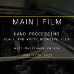 Hand processing (Black & White negative film) | In-person