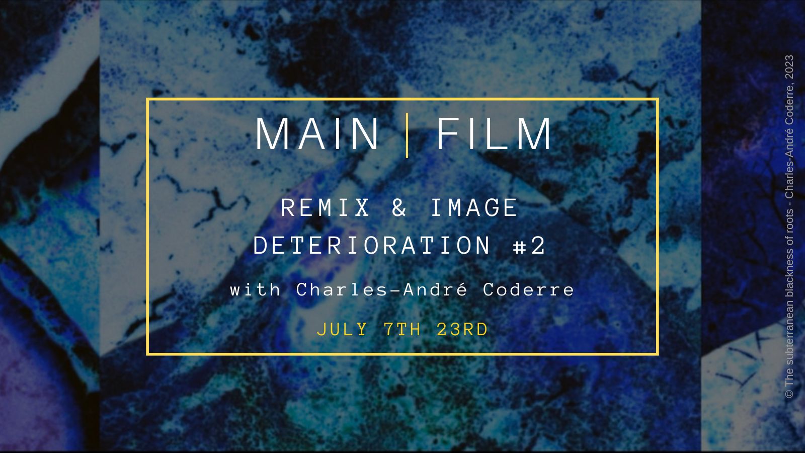 Remix and image deteriotation #2 | In-person