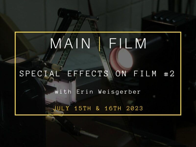 Special effects on film #2 | In-person