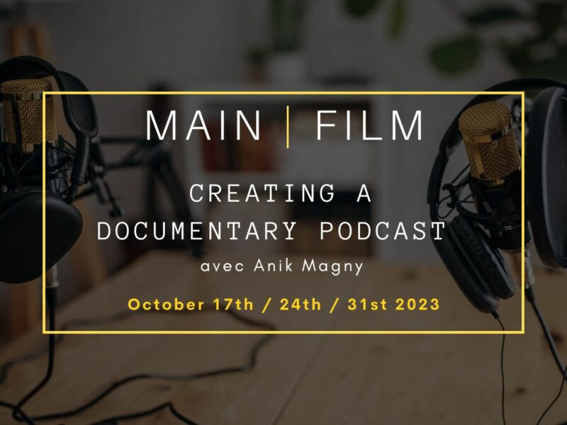 Creating a documentary podcast