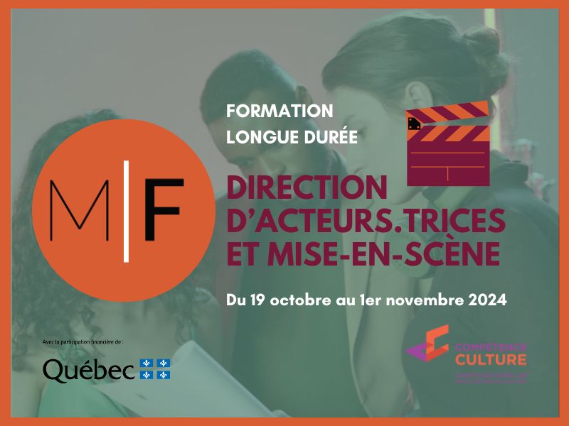 Formation longue: Direction d'acteurs.trices et mise-en-scène