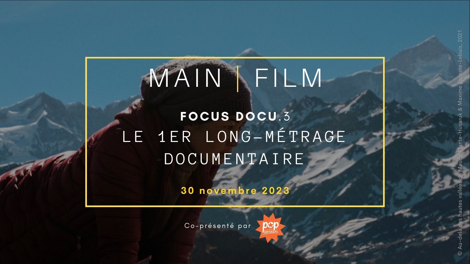 Focus Docu : Le 1er long-métrage documentaire