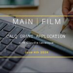 CALQ grant application