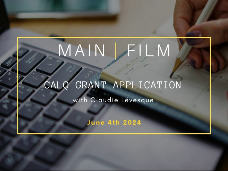 CALQ grant application