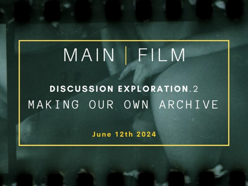 Discussion Exploration : Making our own archive