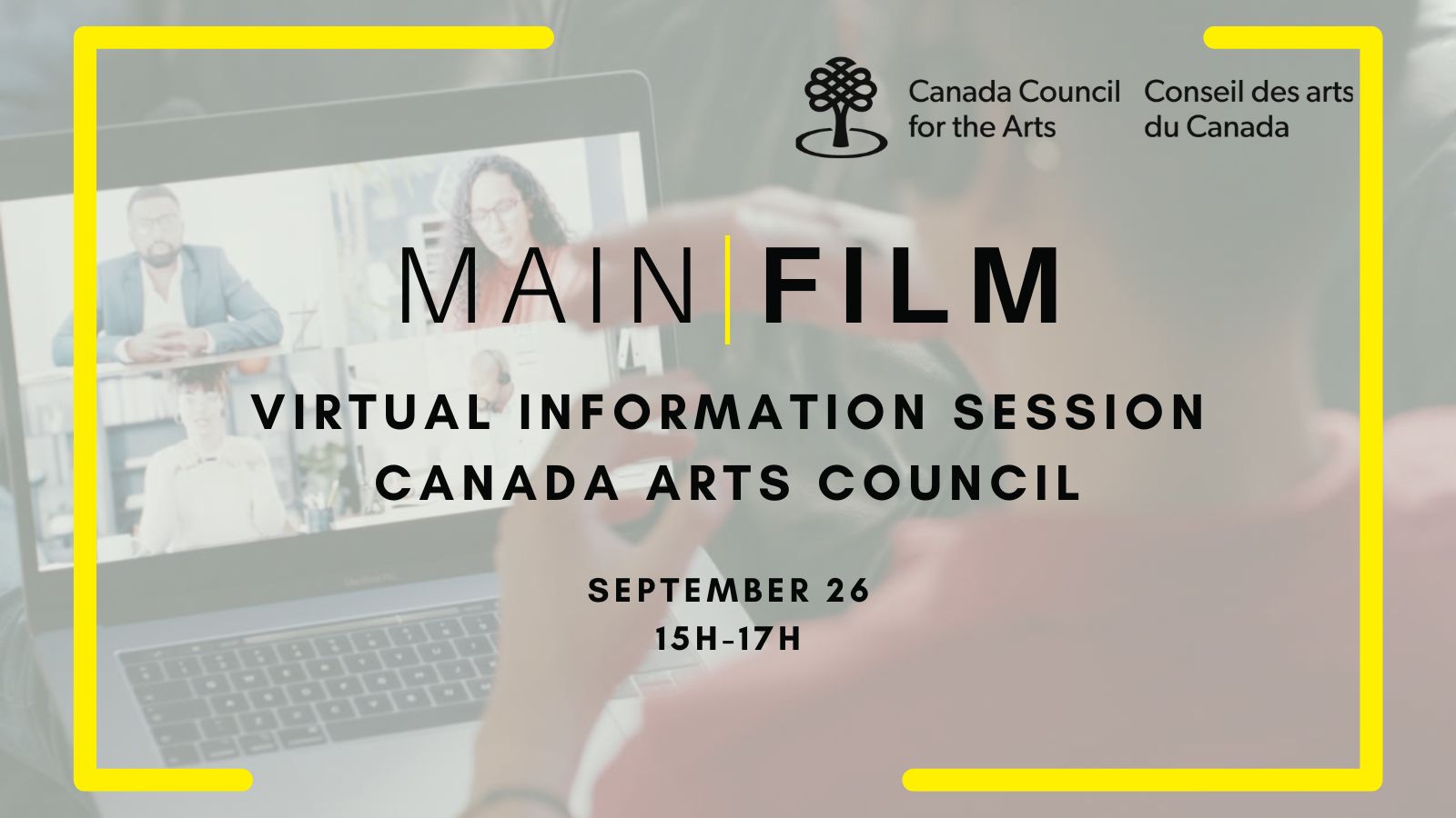 Information session with Canada Arts Council - Online