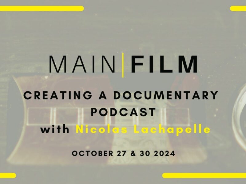 Creating a documentary podcast