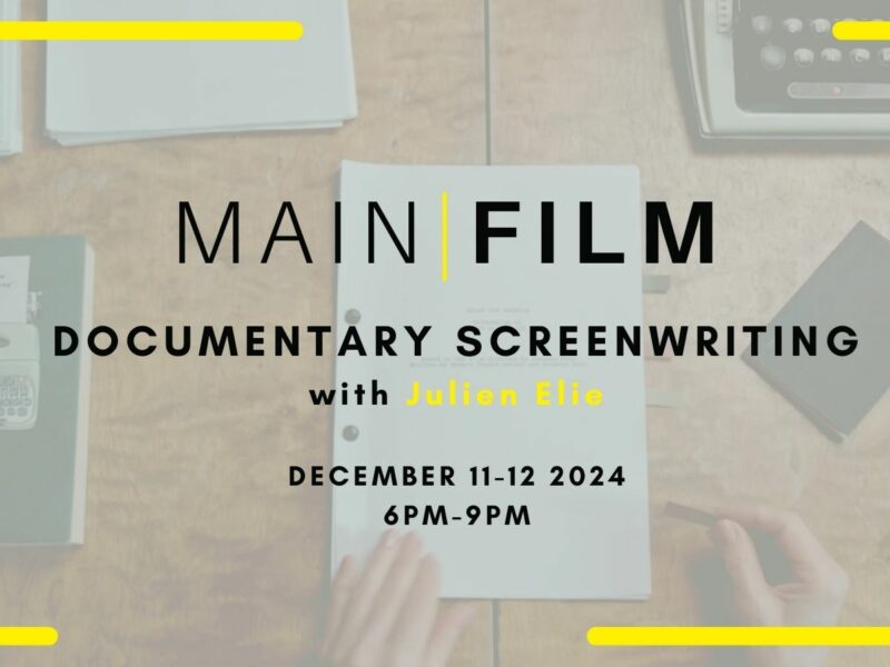 Documentary screenwriting