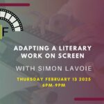 Adapting a literary work on screen