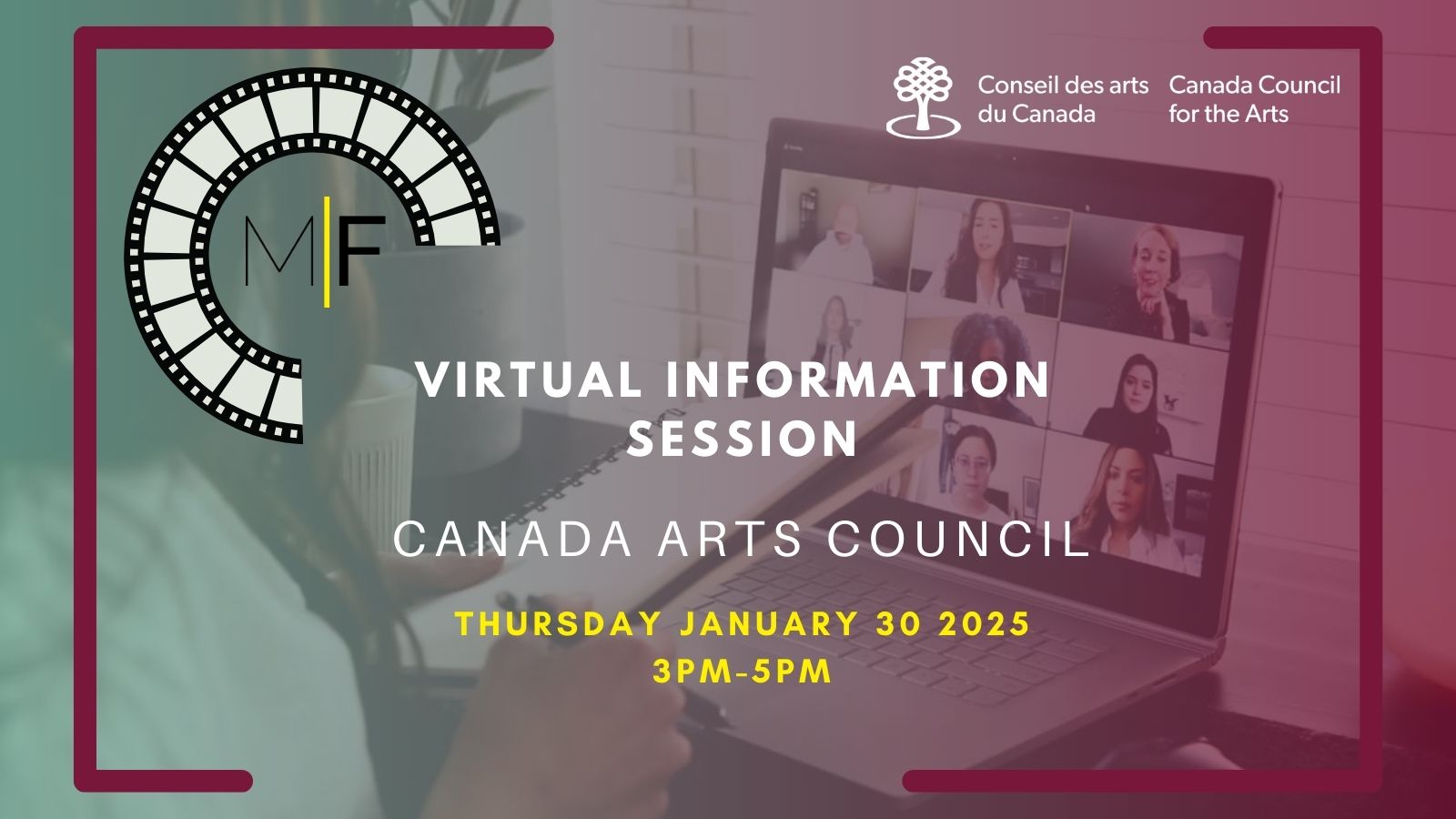 Information session: Canada Arts Council (online)