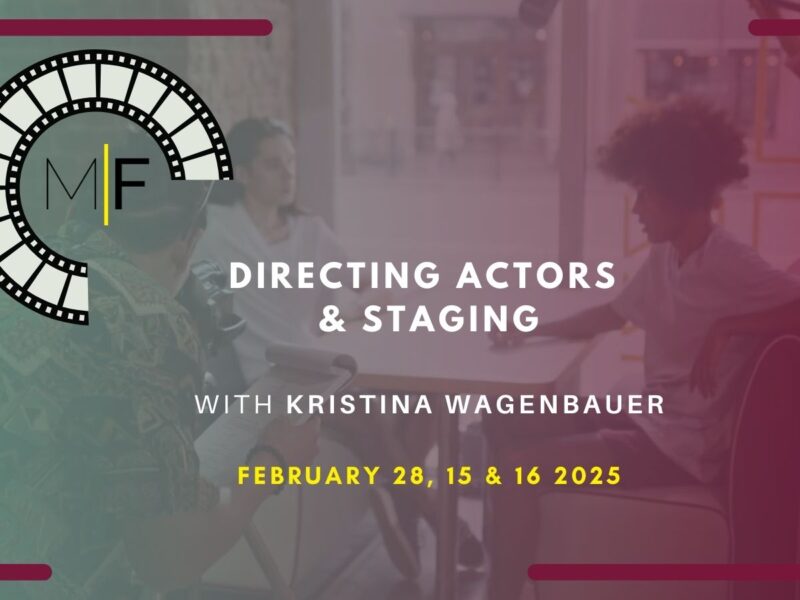 Directing actors & staging