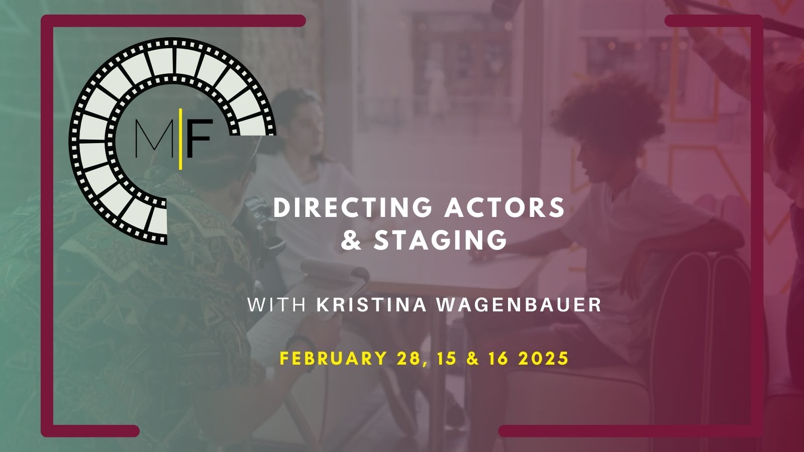 Directing actors & staging