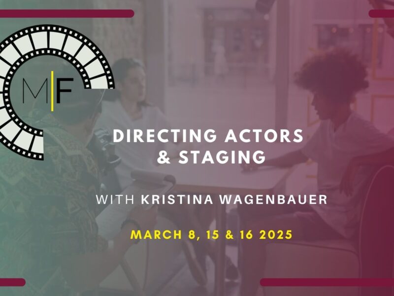 Directing actors & staging