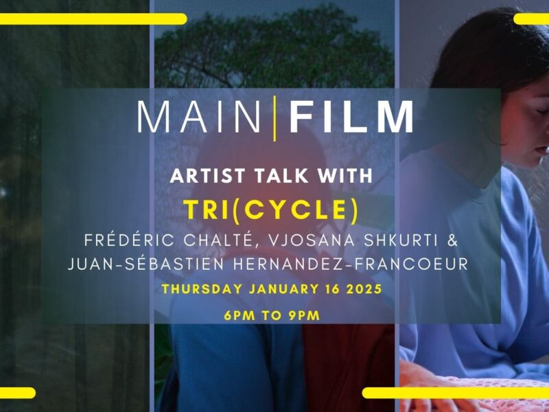 Artist Talk with (tri)Cycle