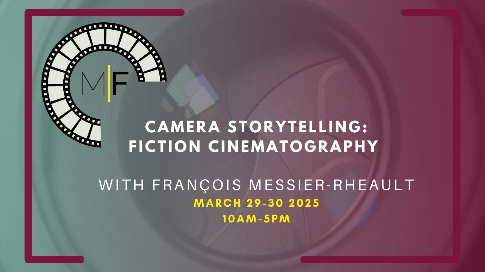 Camera storytelling - Fiction cinematography