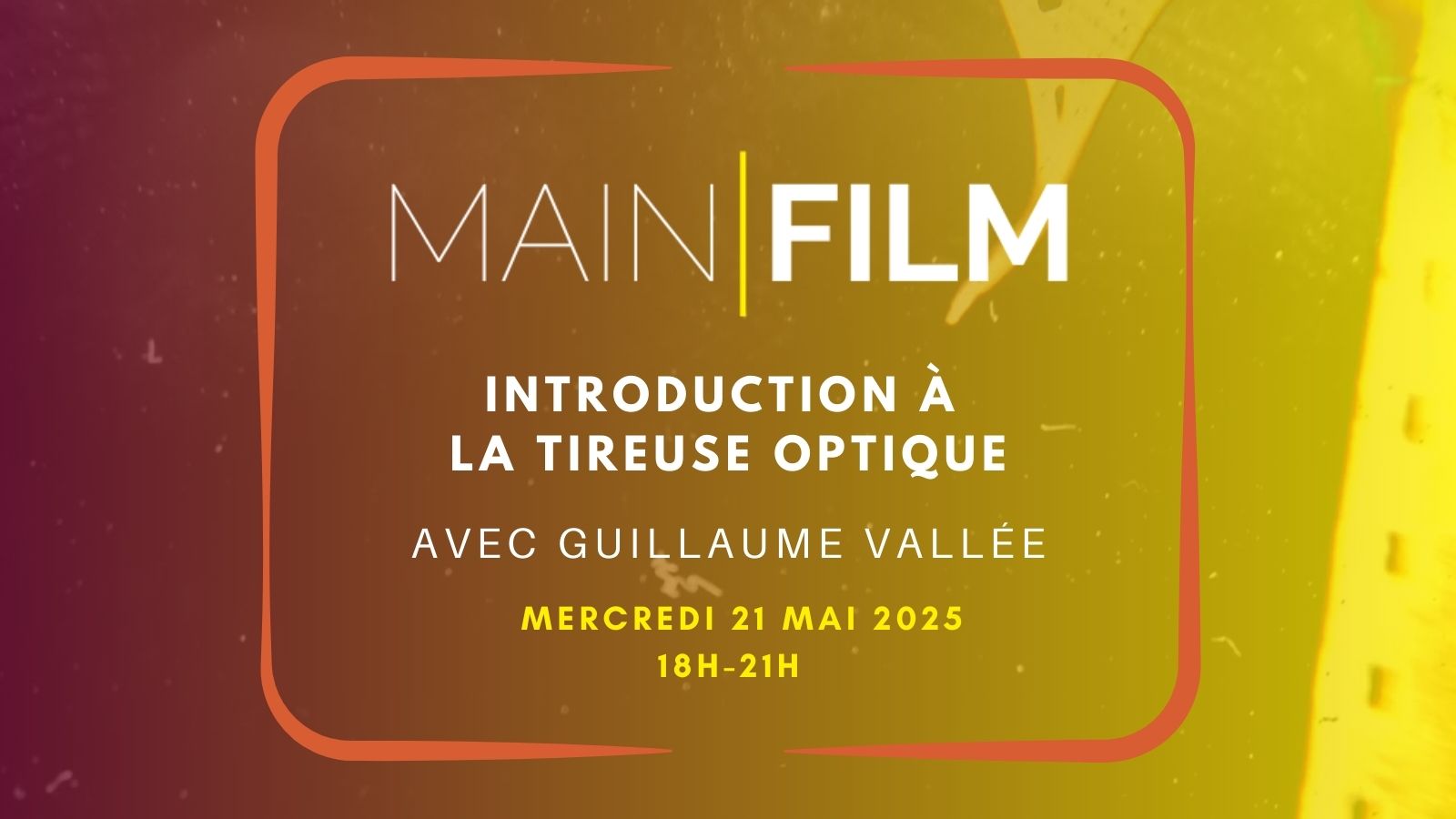 Introduction à la tireuse optique