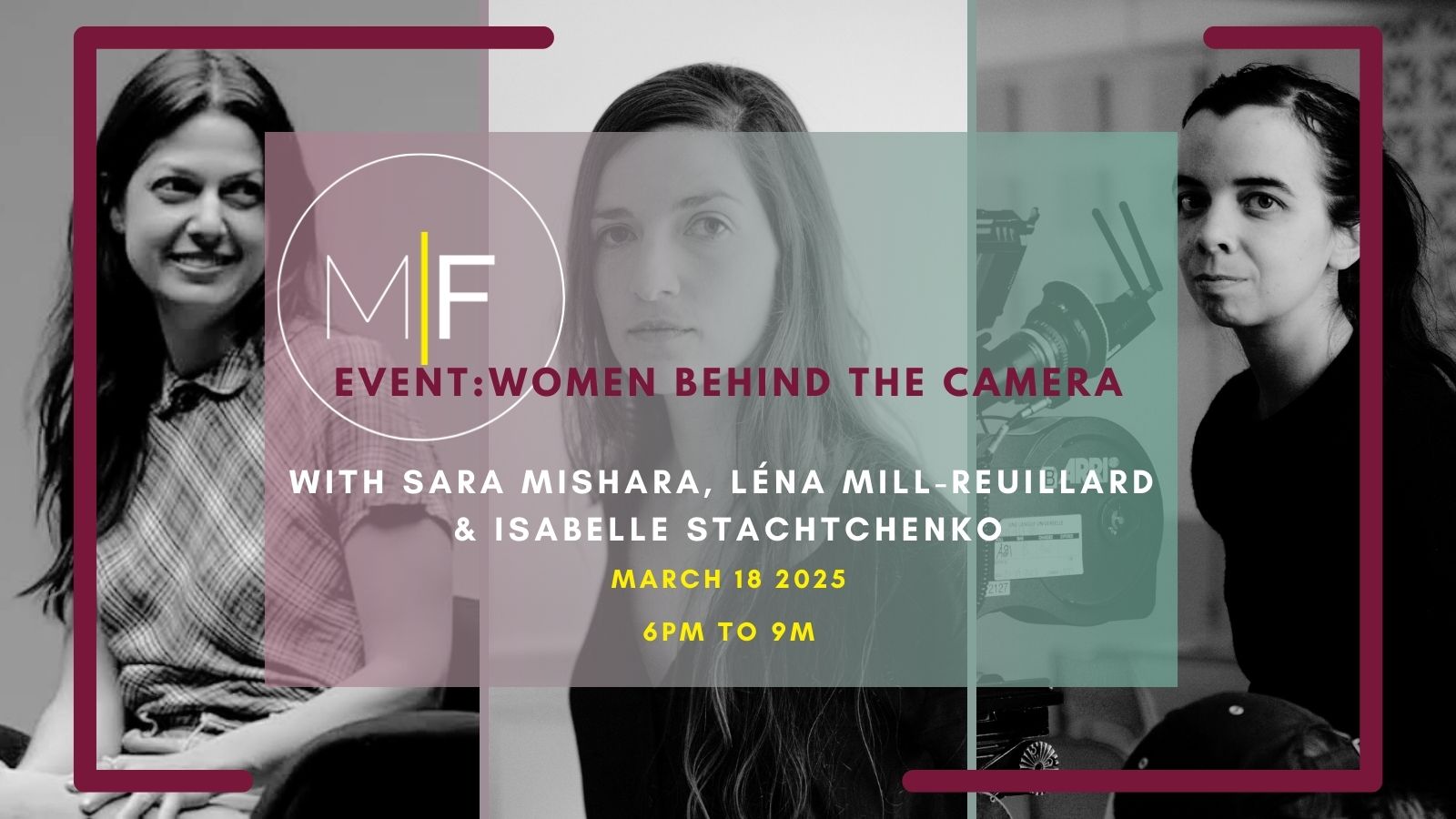 Event: Women behind  the camera