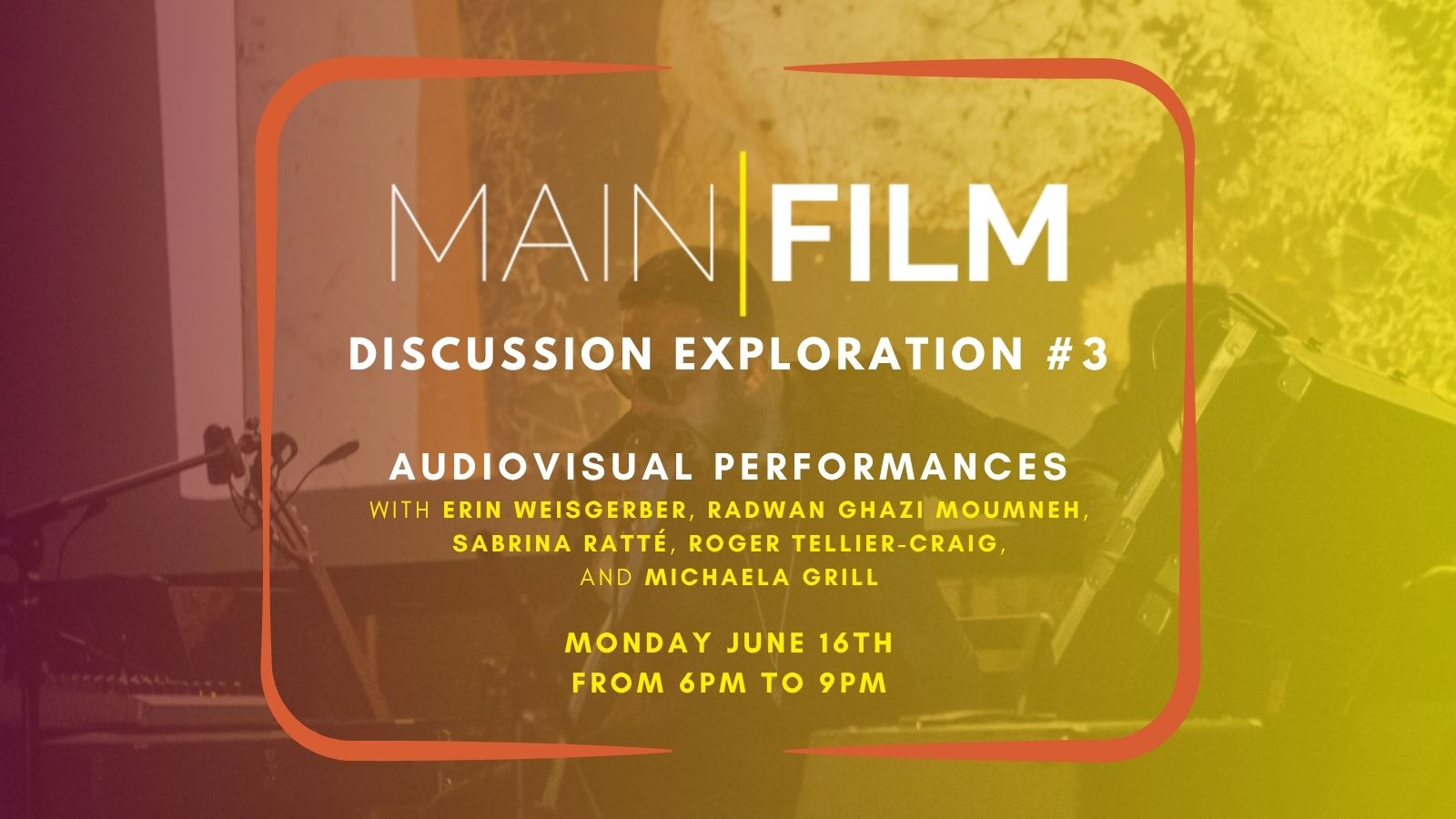 Discussion Exploration #3: Audiovisual performances