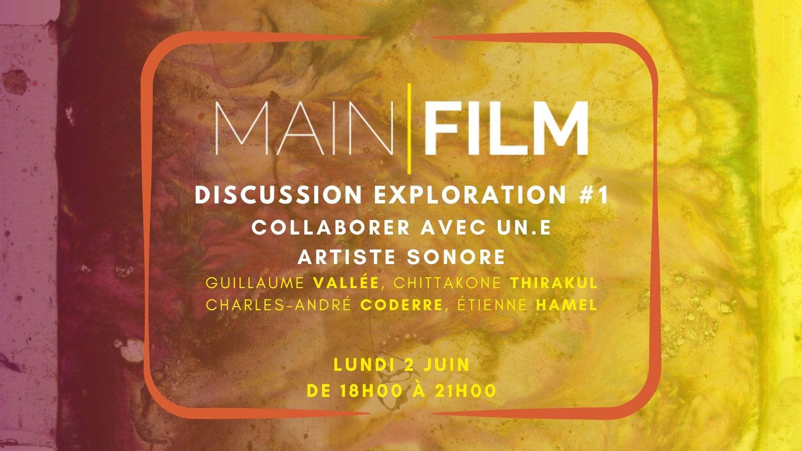 Discussion Exploration #1 : Collaborer avec un.e artiste sonore