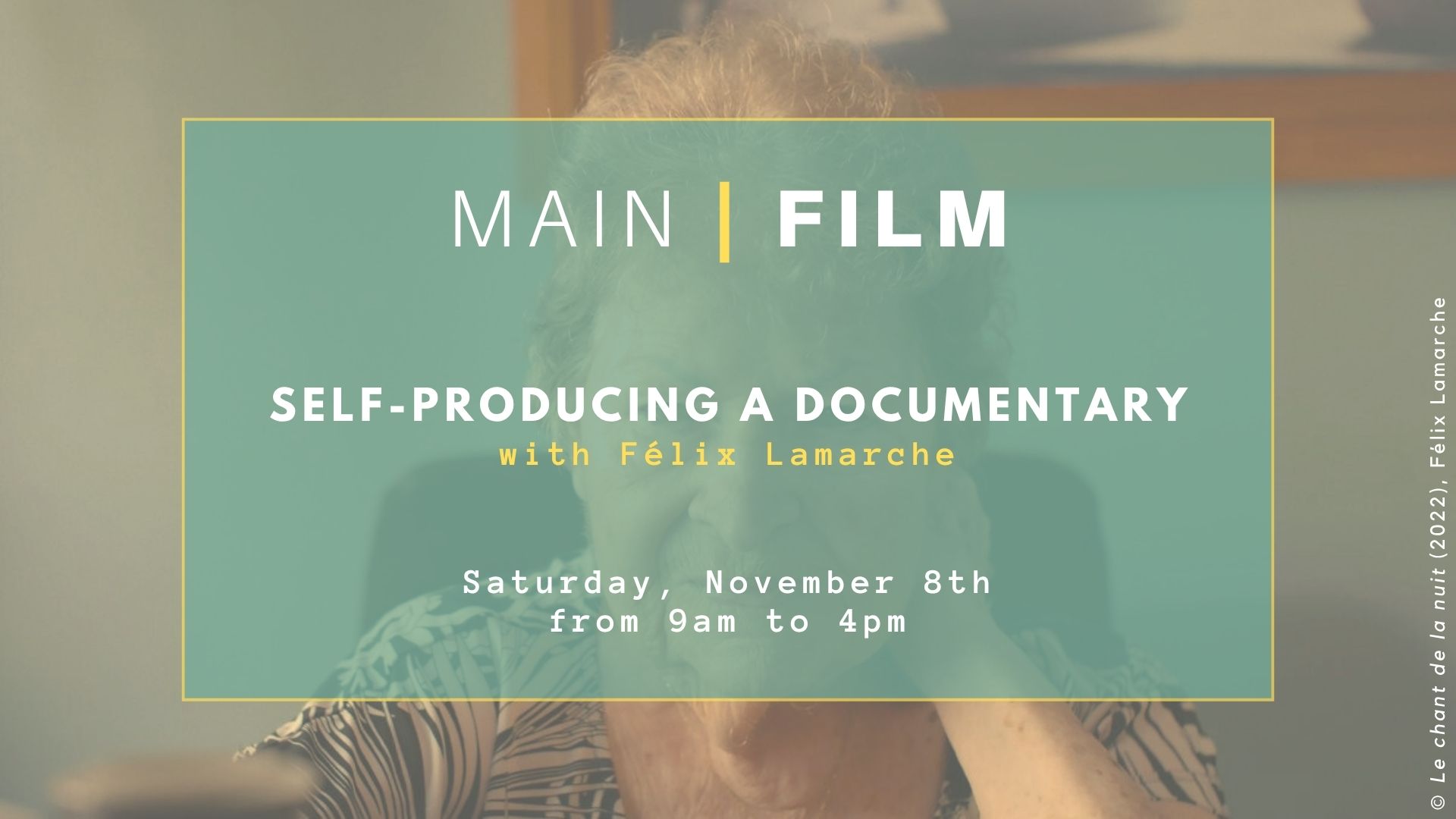Self-producing a documentary