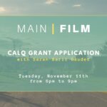 CALQ Documentary grant application