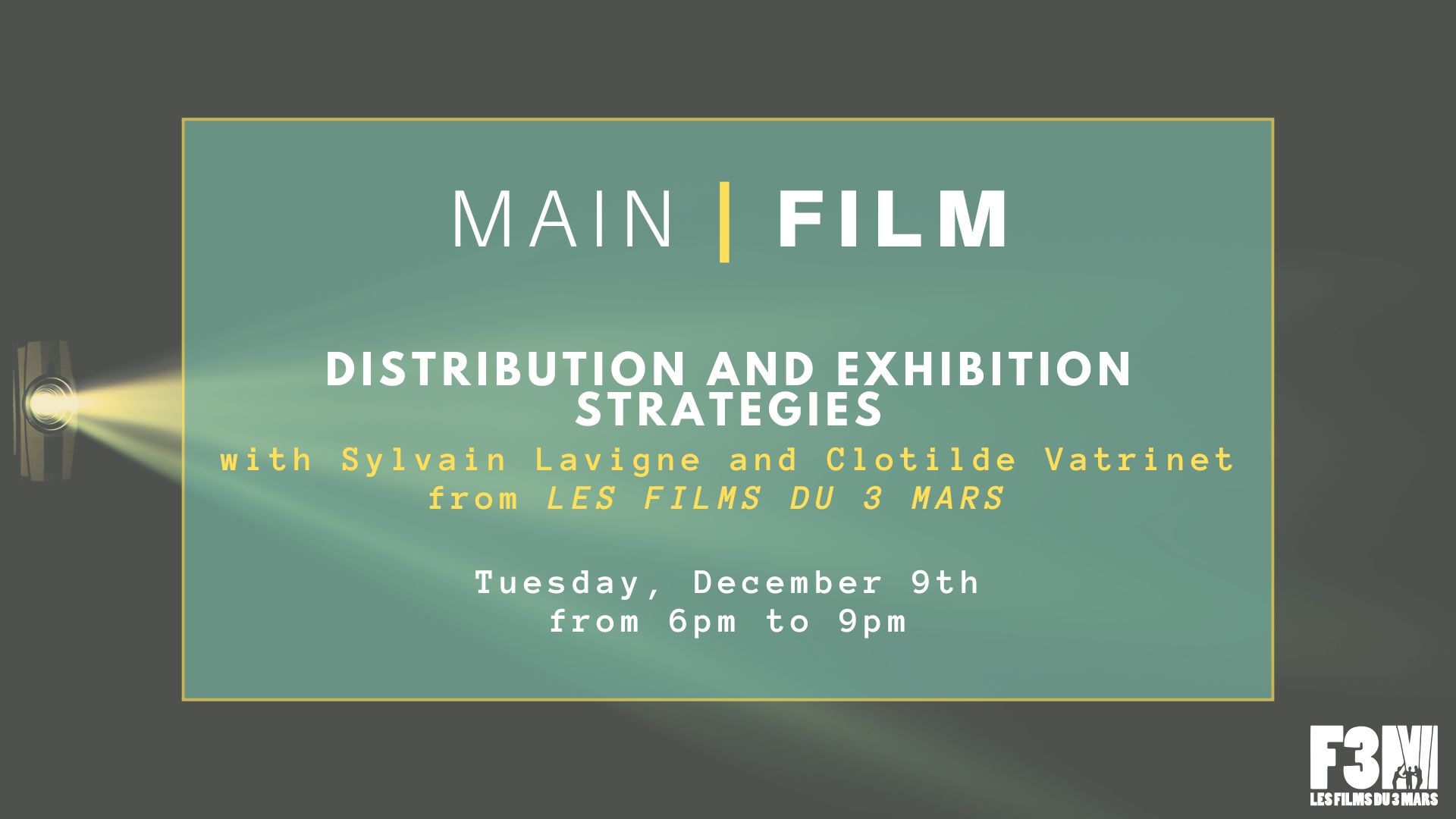 Distribution and exhibition strategies