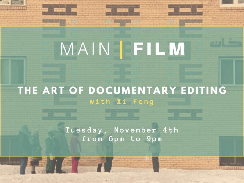 The art of documentary editing