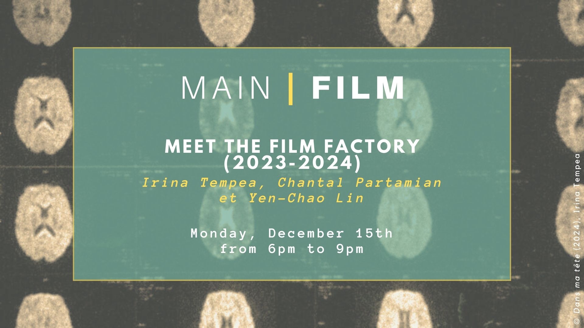 Meet the Film Factory residents (2023-2024)