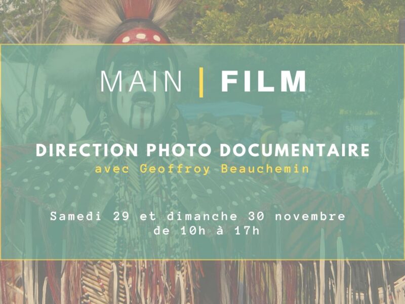 Raconter avec la caméra : Direction photo documentaire