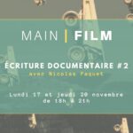 Écriture documentaire #2 [COMPLET - Pré-inscription]