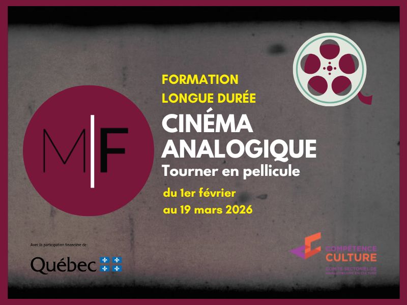 Cinéma analogique : tourner en pellicule