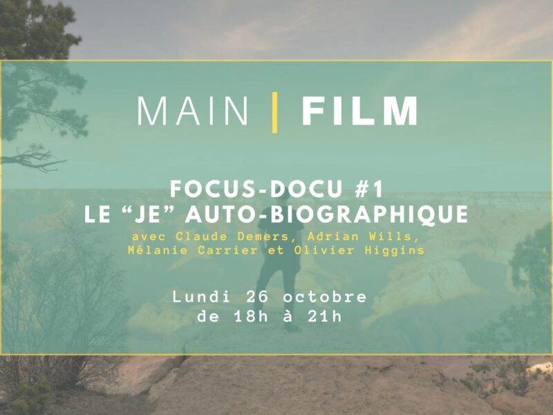 FOCUS-DOCU #1 : Le "Je" autobiographique